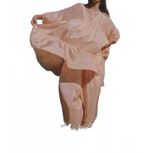 NEW ANAAK airi mini dress in cantaloupe